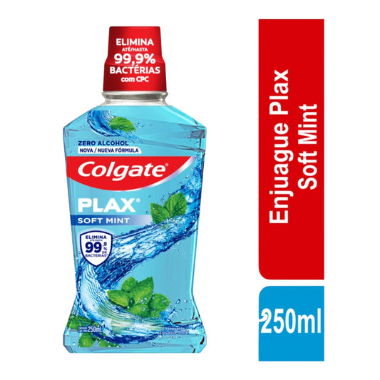 ENJUGUE BUCAL PLAX SOFT MINT 250ML