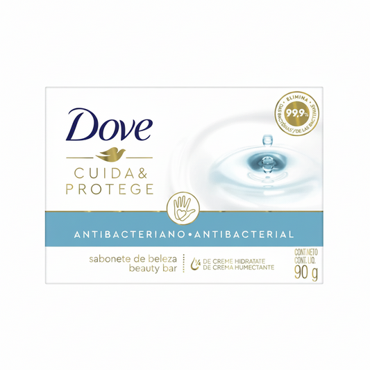 JABÓN TOCADOR CUIDA Y PROTEGE DOVE 90GR
