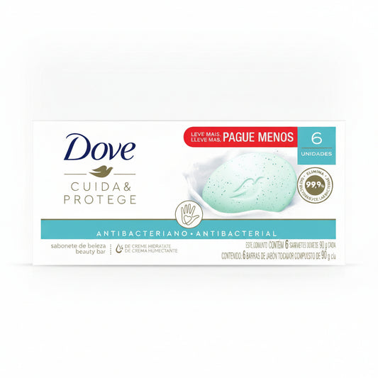 JABÓN ANTIBACTE CUIDA Y PROTEGE 6U 90GR