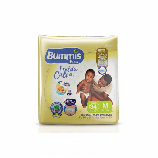 PAÑALES DESECHABLE DE BEBÉ M 34U