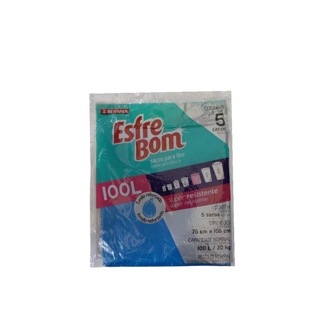 BOLSA DE BASURA GIGANTE 100LT