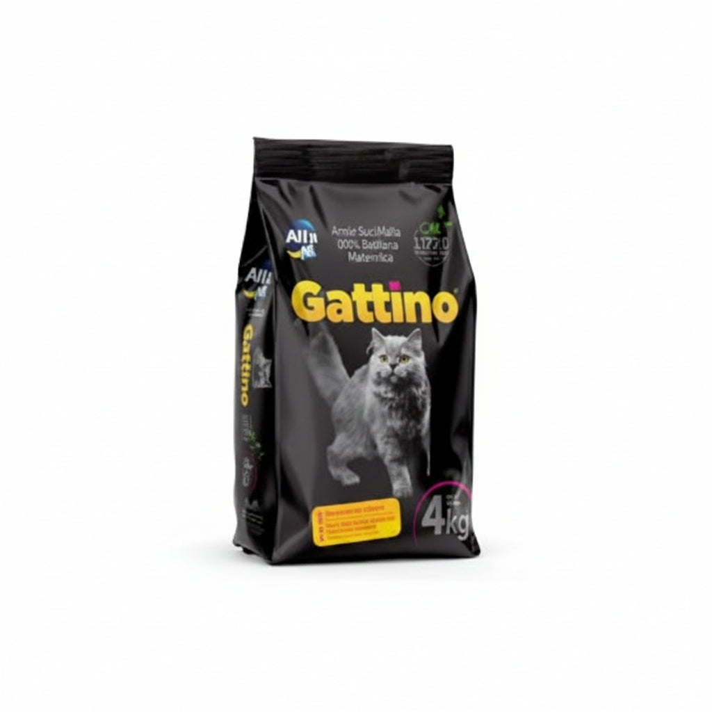 ARENA PARA GATOS 100 NATURAL GATTINO 4KG