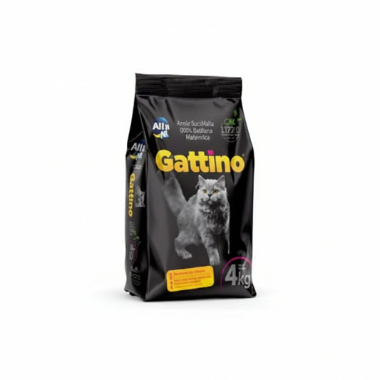 ARENA PARA GATOS 100 NATURAL GATTINO 4KG