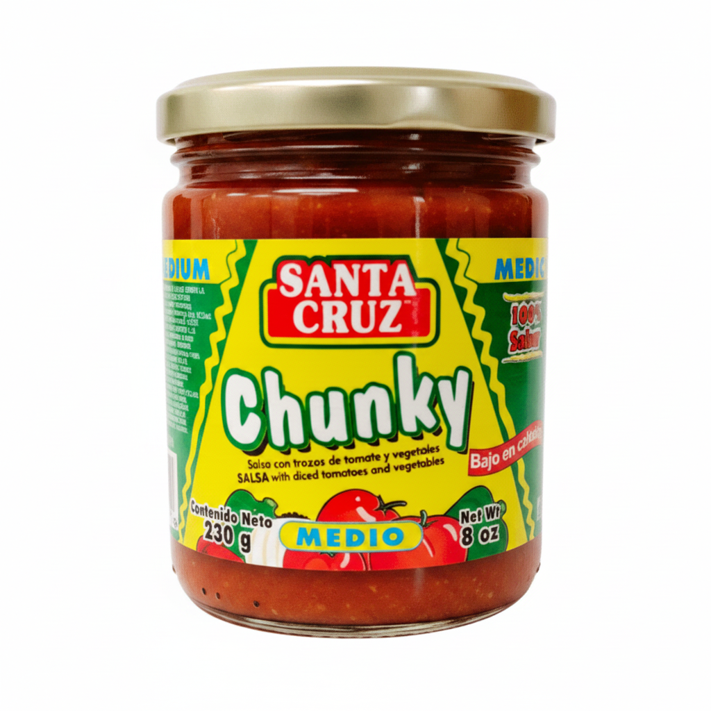 SALSA CHUNKY PICANTE SANTA CRUZ 230GR