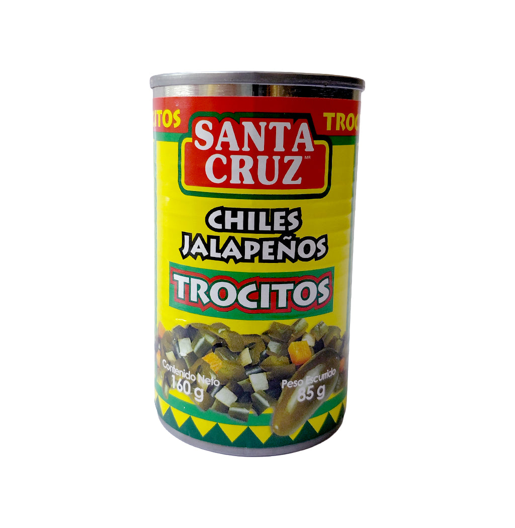JALAPENOS TROCITOS SANTA CRUZ 160GR