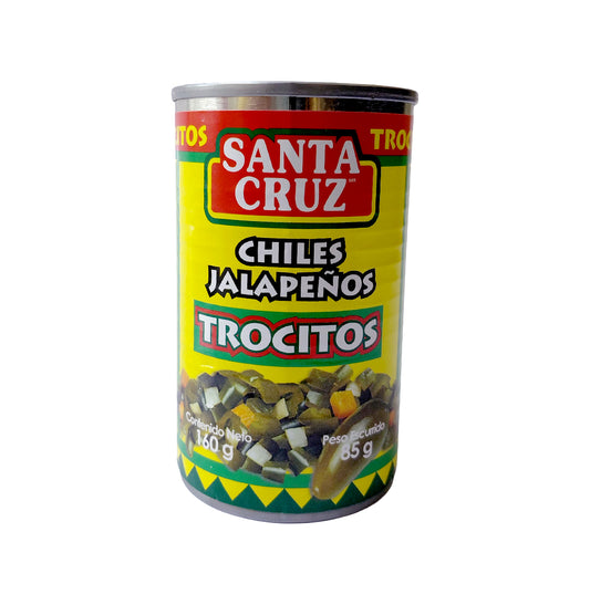JALAPENOS TROCITOS SANTA CRUZ 160GR