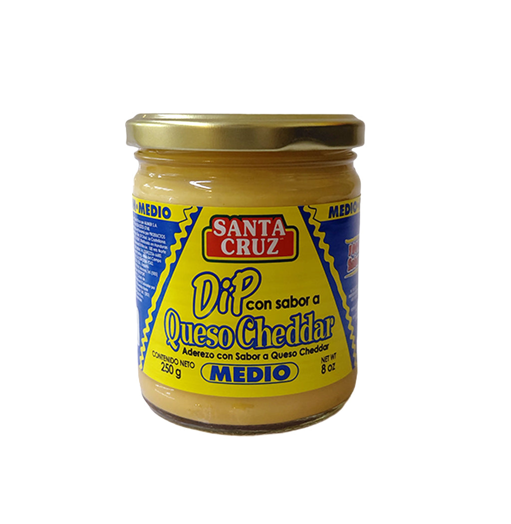 DIP QUESO CHEDDAR SANTA CRUZ 250GR