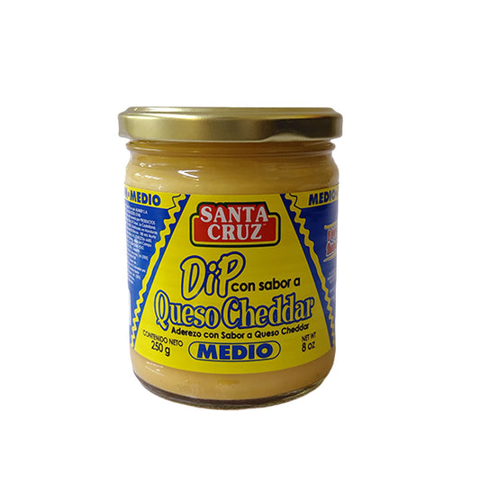 DIP QUESO CHEDDAR SANTA CRUZ 250GR