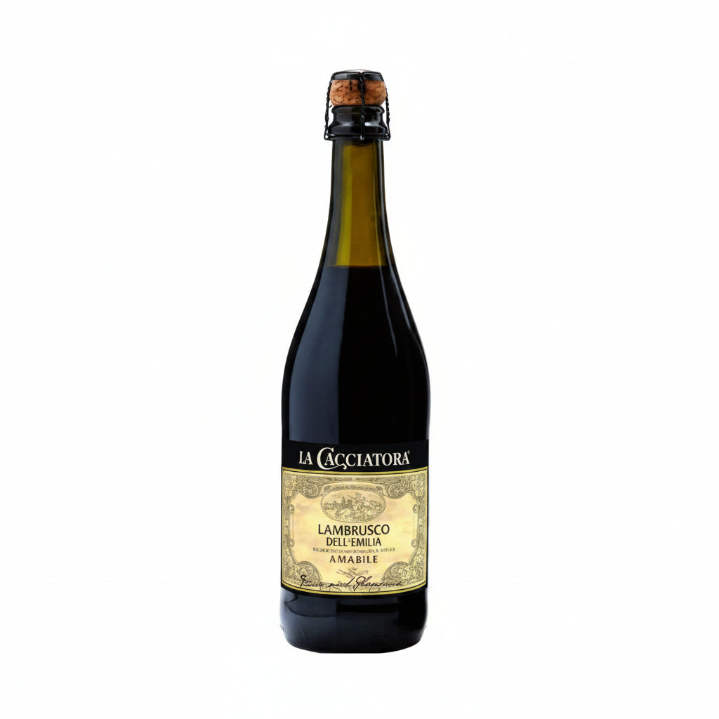 VINO TINTO LAMBRUSCO LA CACCIATORA 750ML