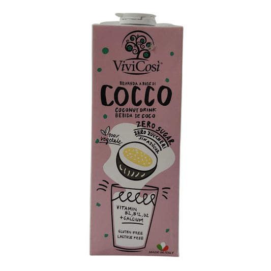BEBIDA DE COCO SIN AZUCAR VIVICOS 1L