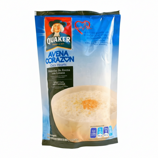 AVENA HOJUELA CORAZON QUAKER 330GR