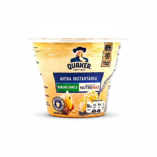 AVENA DE MANZANA/CANELA QUAKER 45GR