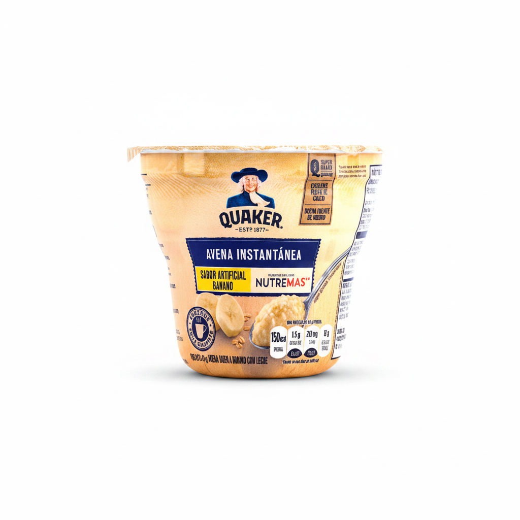 AVENA INSTANATÁNEA BANANO QUAKER 45GR