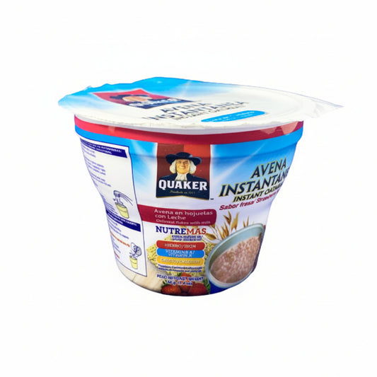 AVENA INSTANTÁNEA FRESA QUAKER CUPS 40GR