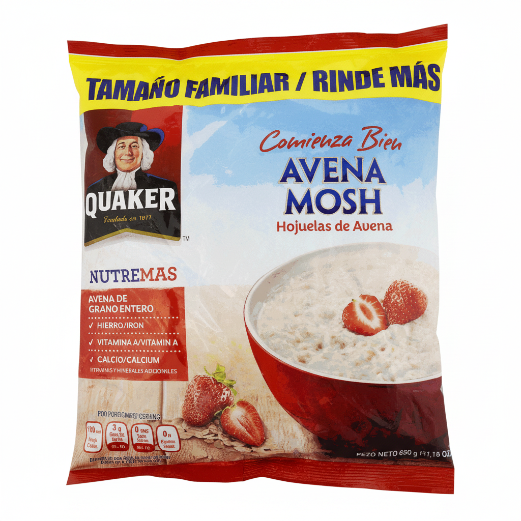AVENA HOJUELA MOSH QUAKER 600GR