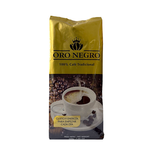 CAFÉ TOSTADO MOLIDO ORO NEGRO 200GR