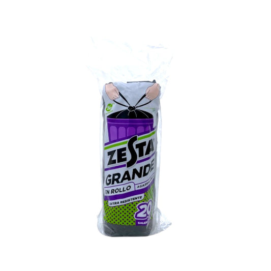 BOLSA DE BASURA GRANDE EN ROLLO 24X30"