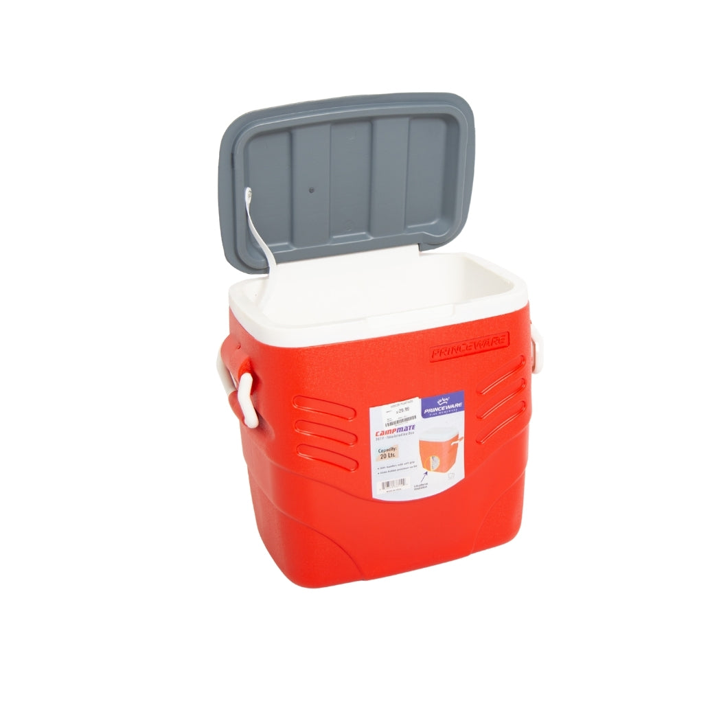 COOLER PLÁSTICO CON ASA LATERALES 20LT