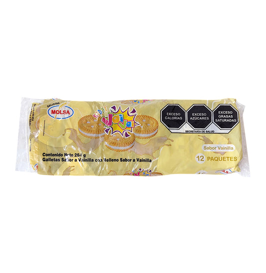 GALLETAS VAINILLA VAI VAI MOLSA 264GR
