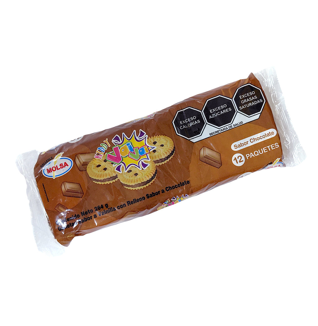 GALLETAS CHOCOLATE VAI VAI MOLSA 264GR