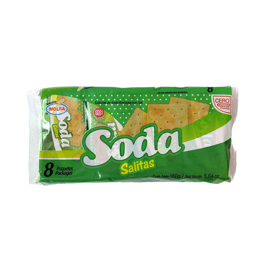 GALLETAS DE SODA SALITAS MOLSA 160GR