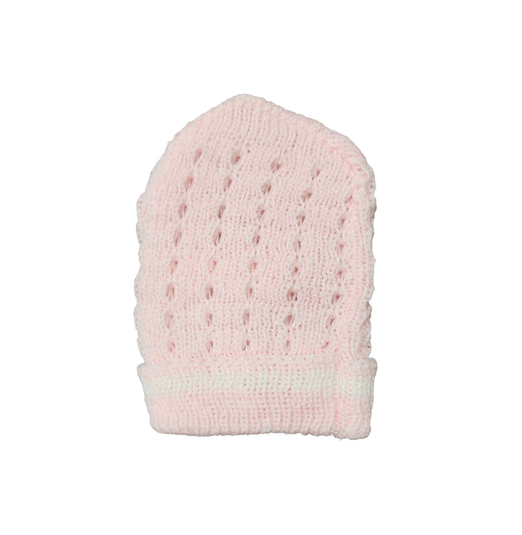 GORRITOS PARA BEBÉS TEJIDO COLOR PASTEL