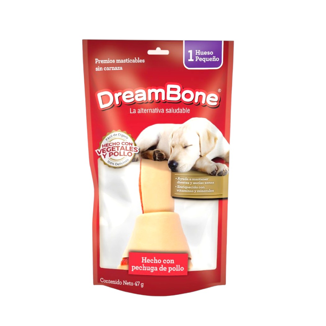 HUESO PEQUEÑO DE POLLO DREAMBONE 1U