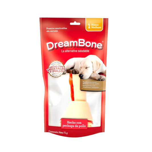 HUESOS MEDIANO DE POLLO DREAMBONE 1U