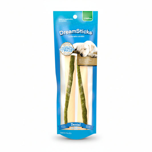 PALITOS DENTAL DREAMSTICKS 2U 37GR
