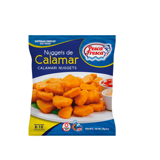 NUGGETS DE CALAMAR PESCA FRESCA 0.170KG