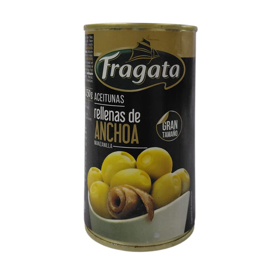 ACEITUNA RELLENA ANCHOA FRAGATA 350GR