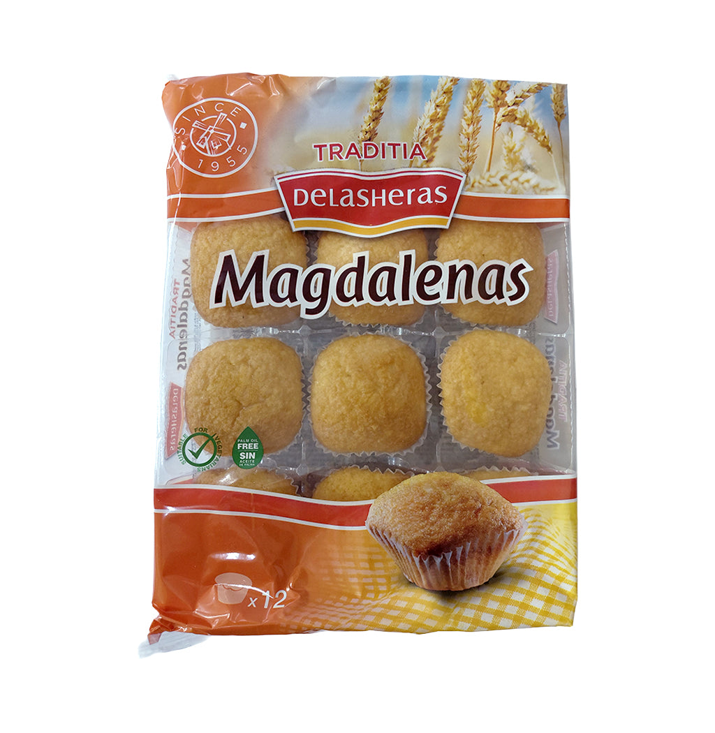 MAGDALENAS CUADRADAS HERAS 12U