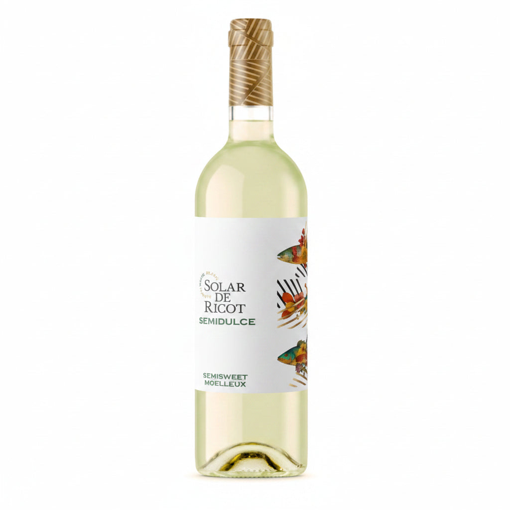 VINO BLANCO SEMIDULCE AL SOLAR DRICOT 11% 750ML