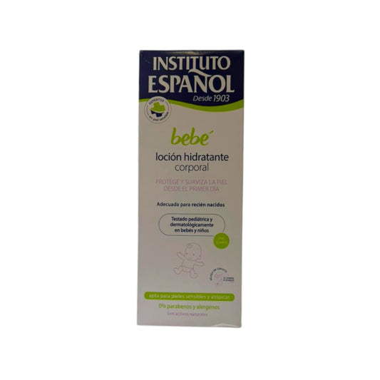 LOCIÓN HIDRATANTE CORPORAL PARA BEBÉ INSTITUTO ESPAÑOL 300ML