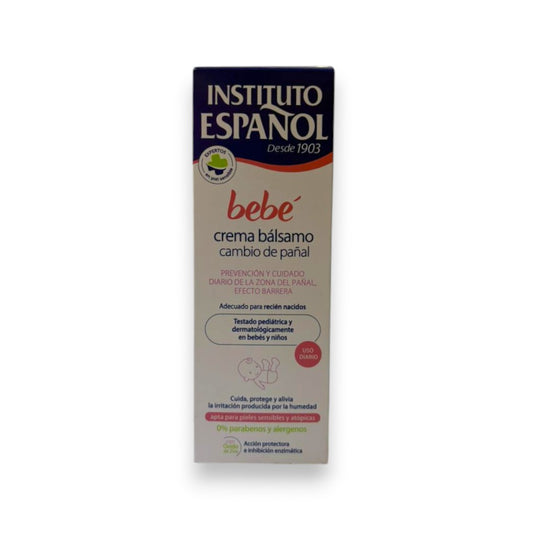 CREMA BALSAMO BEBÉ CAMBIO DE PAÑAL INSTITUTO ESPAÑOL 150ML