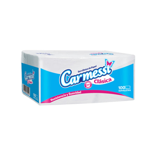 SERVILLETAS CLÁSICA CHICA 100PZ