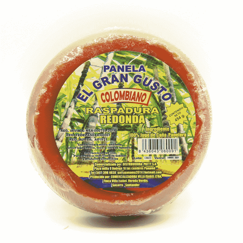 RASPADURA REDONDA EL GRAN GUSTO 454GR