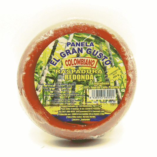 RASPADURA REDONDA EL GRAN GUSTO 454GR