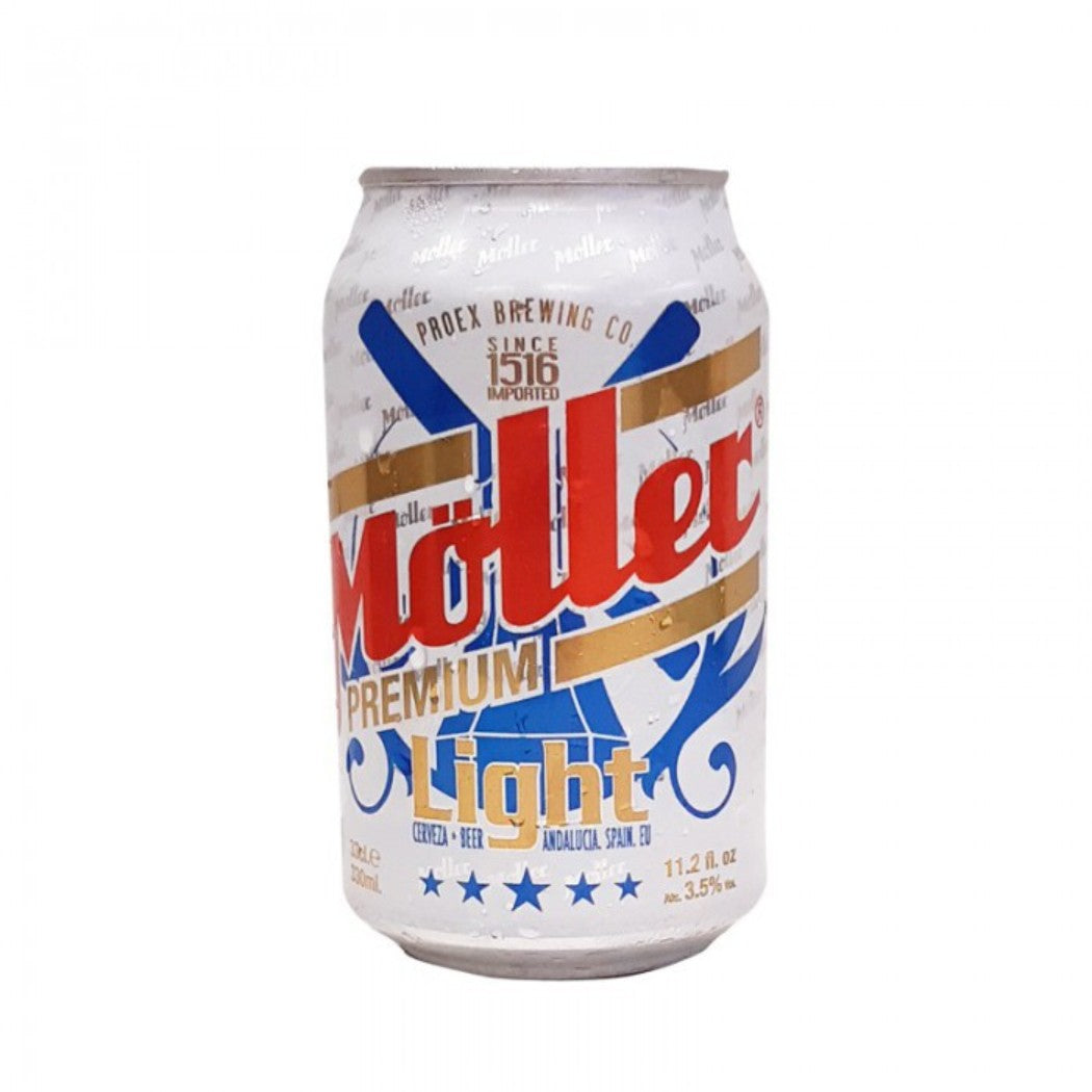 CERVEZA MOLLER P.LIGHT 3.5%330ML