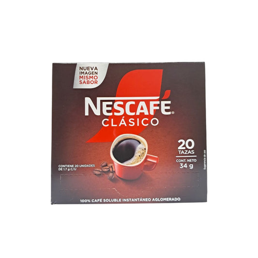 NESCAFE CLASICO 20U 34GR