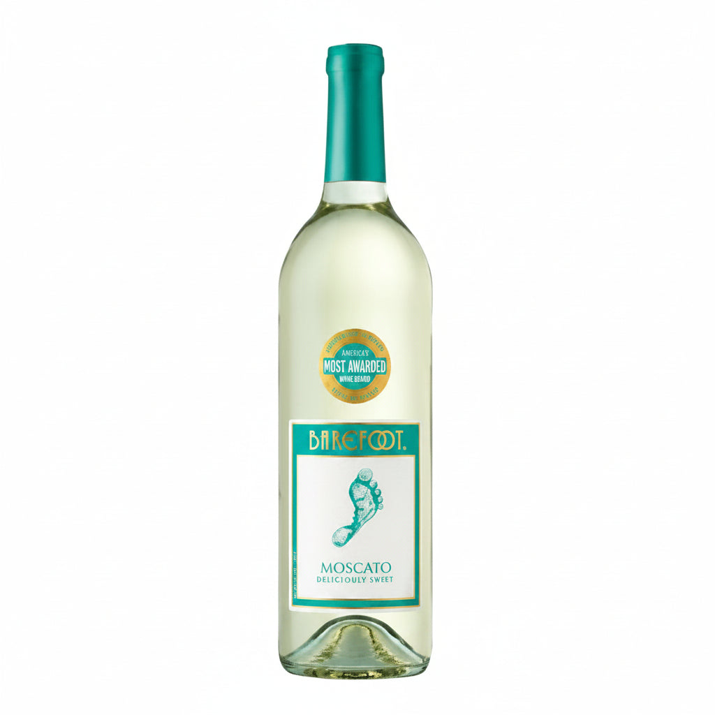 VINO MOSCATO BAREFOOT 750ML