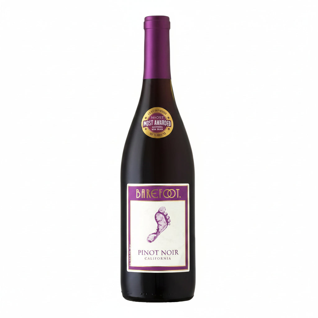 VINO TINTO PINOT NOIR BAREFOOT 750ML