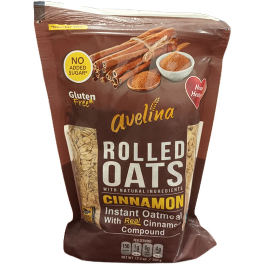 AVENA HOJUELA CON CANELA AVELINA 350GR