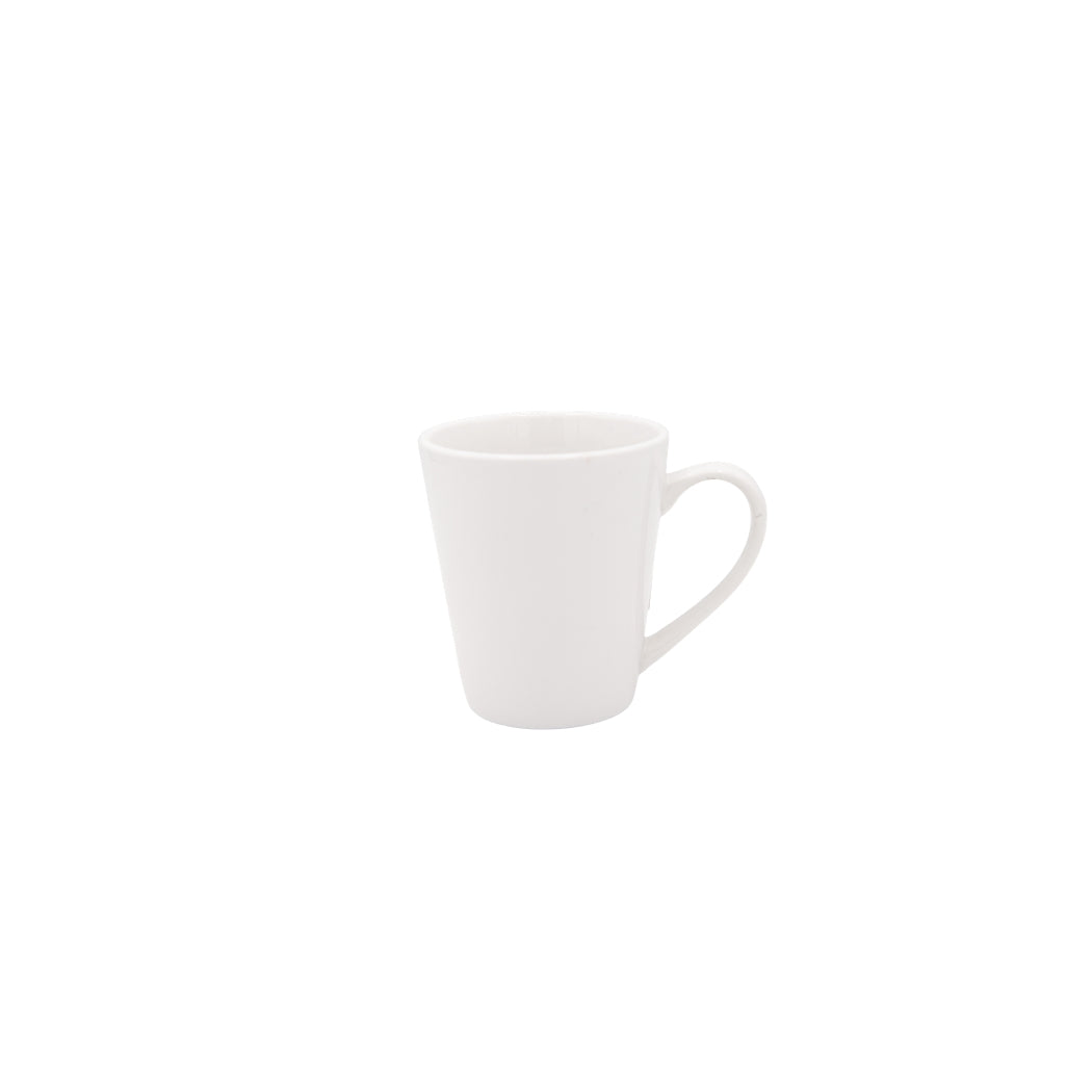 TAZA DE CERAMICA BLANCA 12OZ