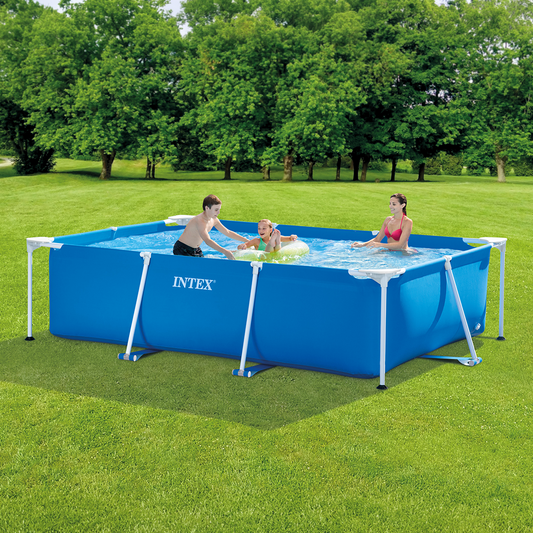 PISCINA RECTANGULAR FRAME INTEX