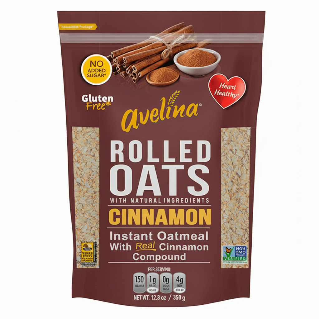 AVENA HOJUELA CON CANELA AVELINA