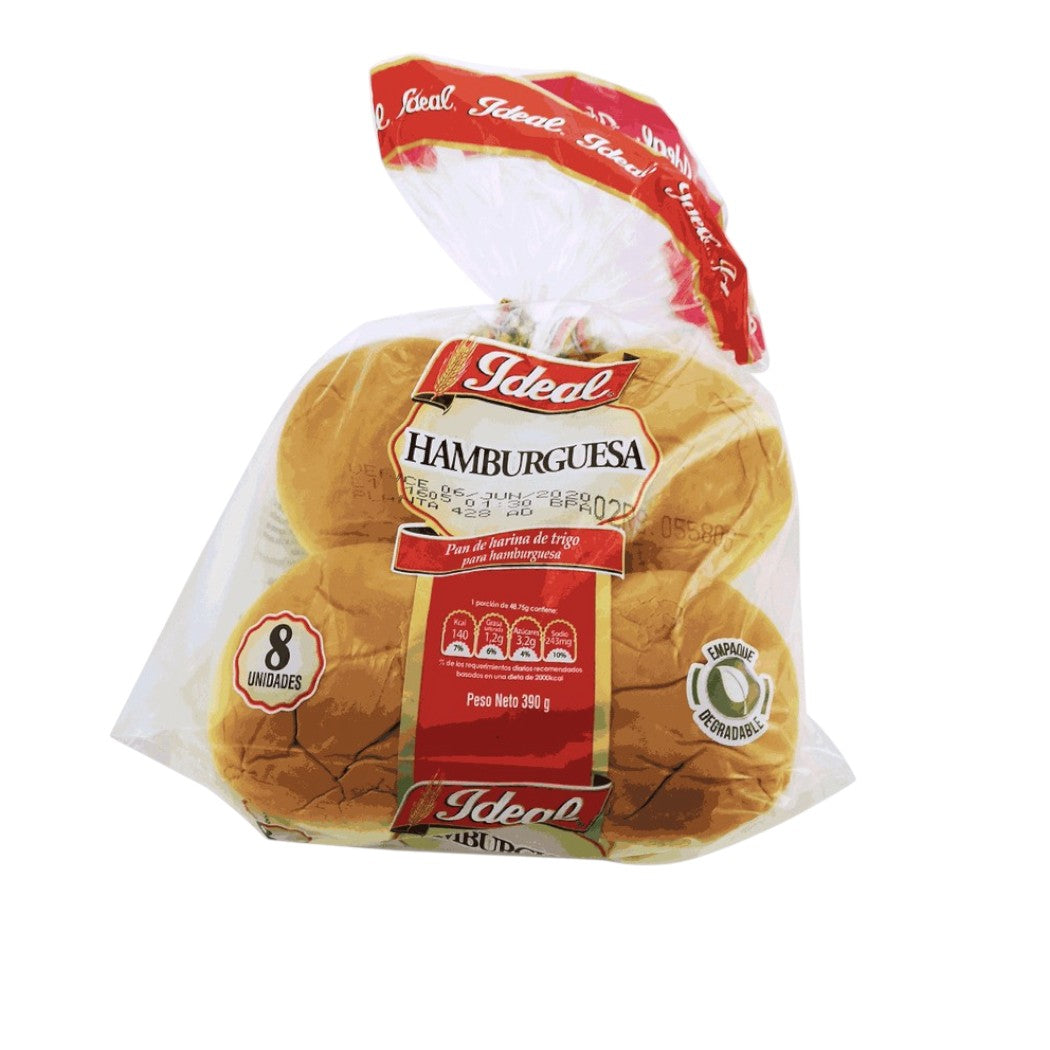 PAN HAMBURGUESA IDEAL 11OZ