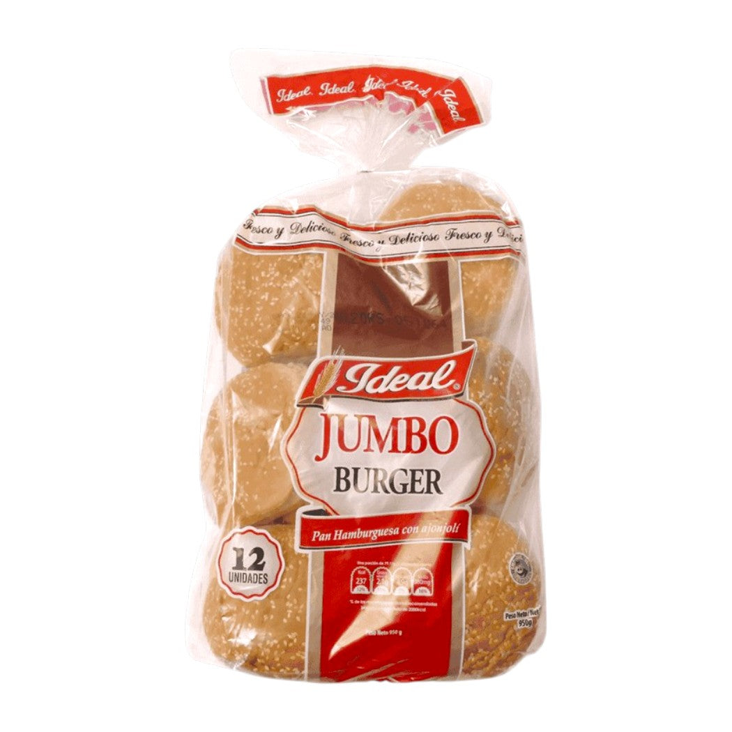 PAN BURGER REB JUMBO IDEAL 36OZ