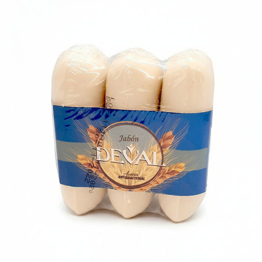 JABÓN DE AVENA DEVAL 3U 125GR CU