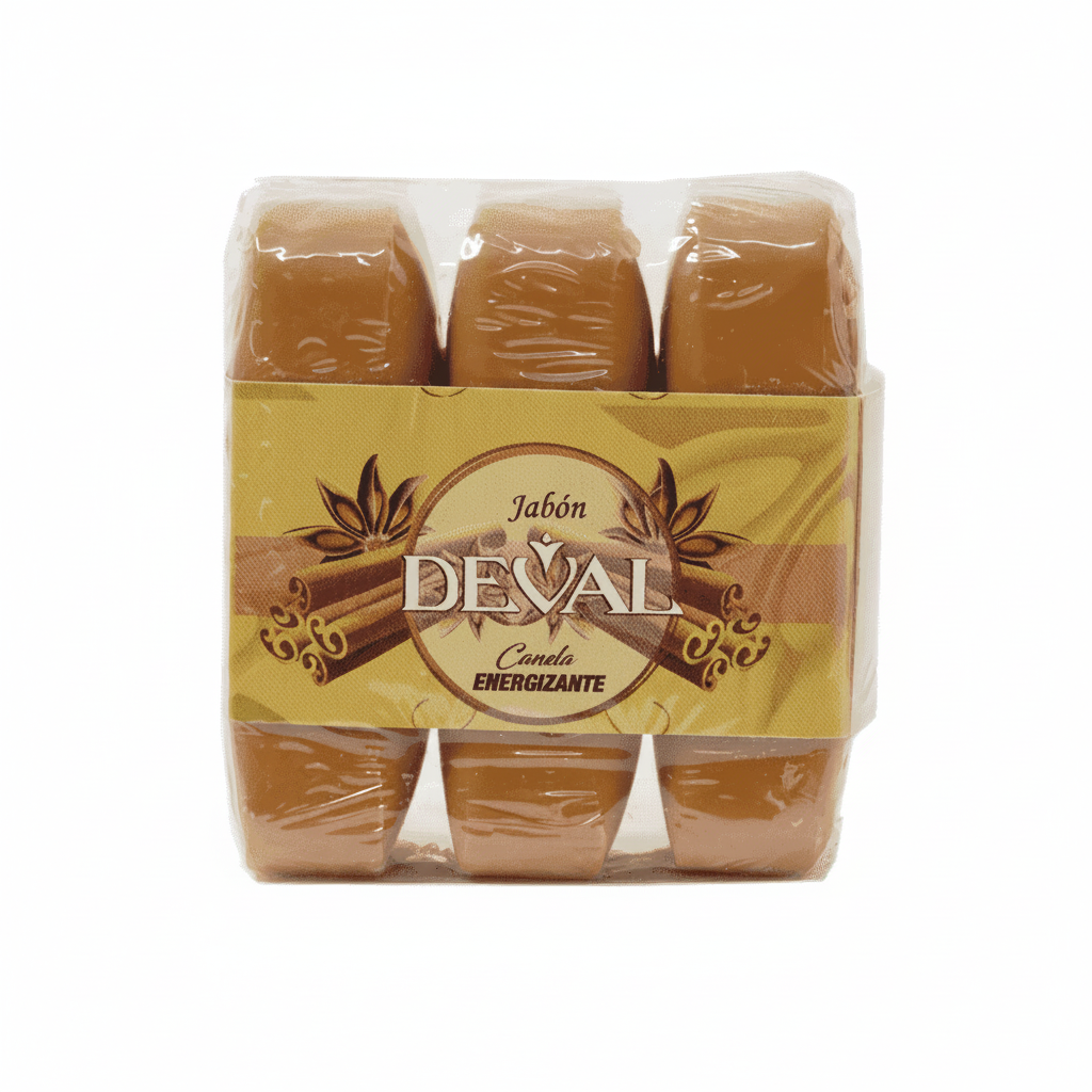 JABÓN CANELA DEVAL 3U 150GR
